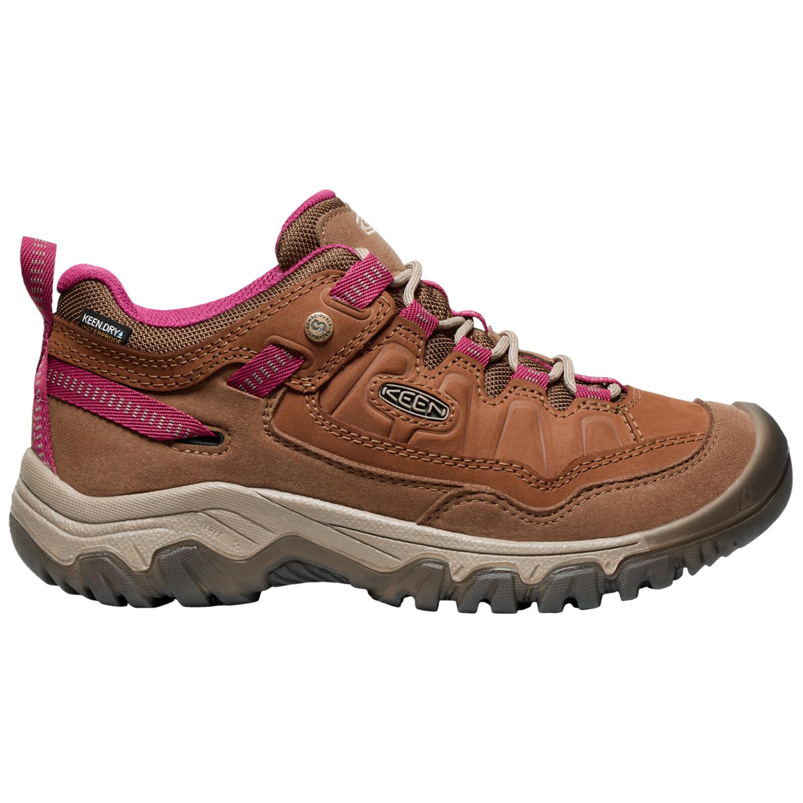 KEEN W Targhee IV WP - bison/beaujolais 2/5