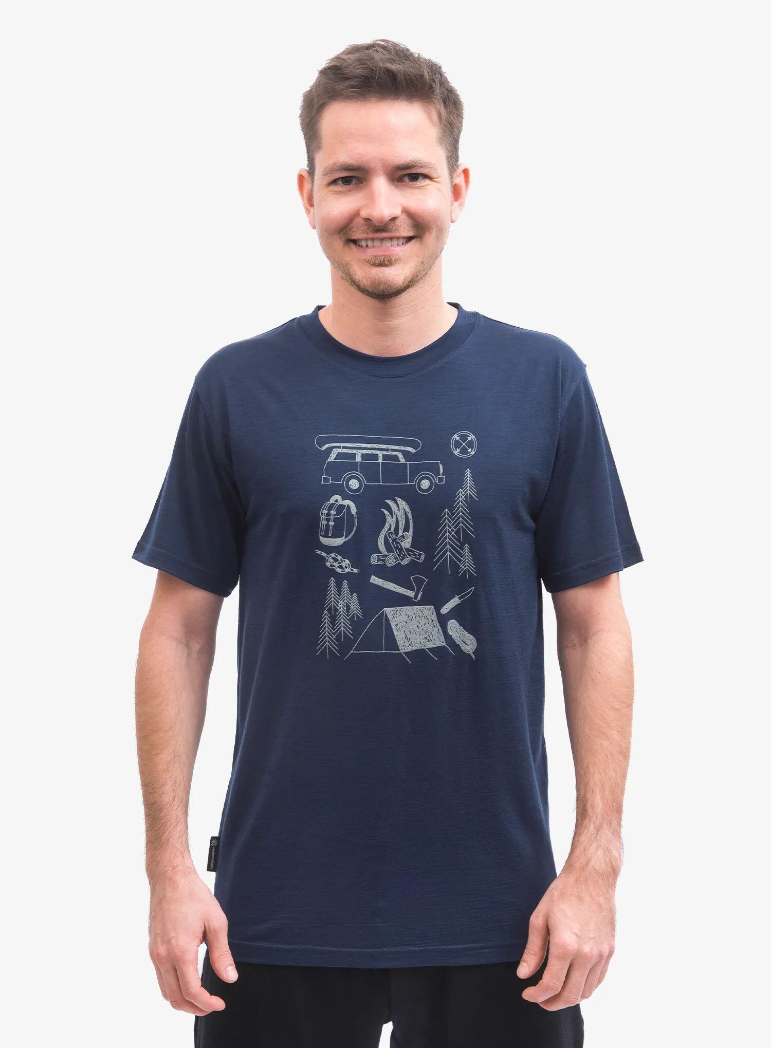 Koszulka merino Sensor Merino Active Outside Tee SS 4/6