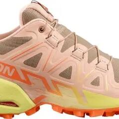Salomon Speedcross 6 Women's Trail Shoes - Pink/Yellow