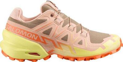 Salomon Speedcross 6 Scarpe Trail Donna Rosa/Giallo