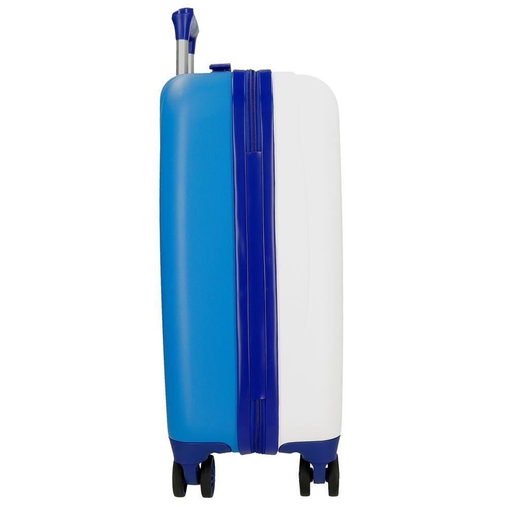 Valise cabine Frozen Sparkle like magic ABS avec une capacité de 28L blanc 3/5