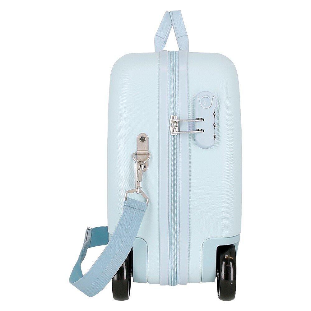 Mala infantil Frozen ice dreams ABS com capacidade de 38L azul claro 5/5