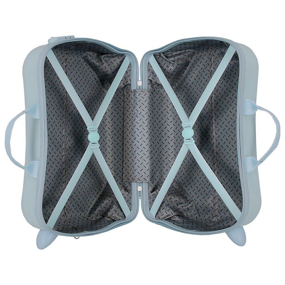 Mala infantil Frozen ice dreams ABS com capacidade de 38L azul claro 4/5