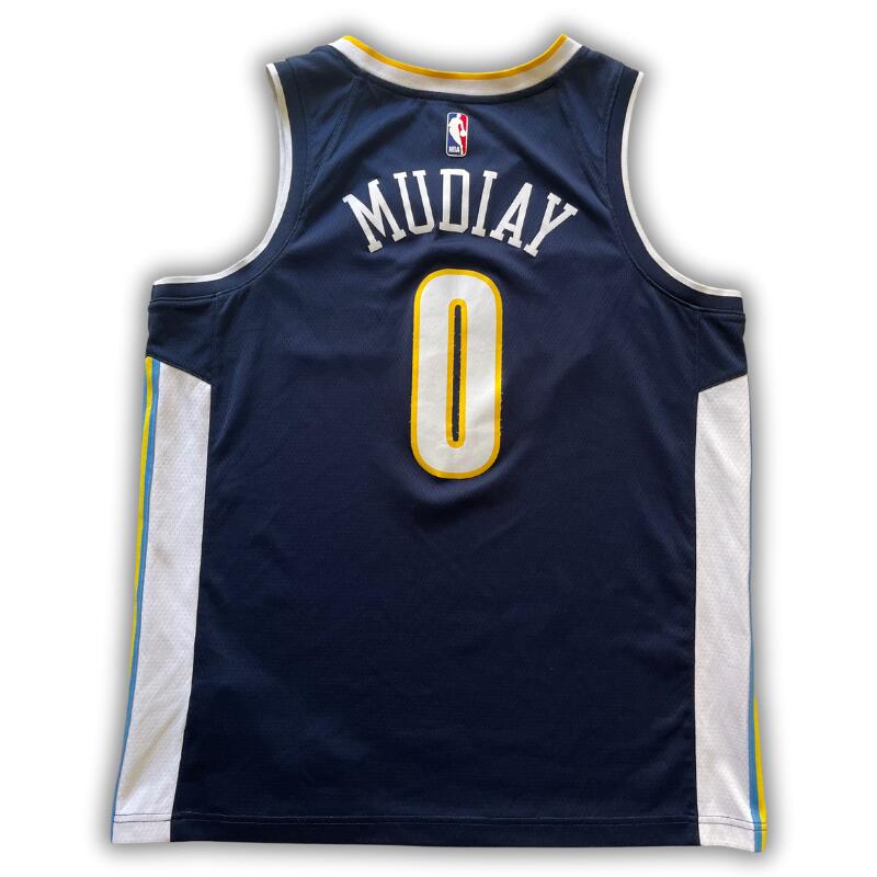 Second hand - Maglia NBA Denver Nuggets 2017/2018 Mudiay - Stato eccellente 2/2