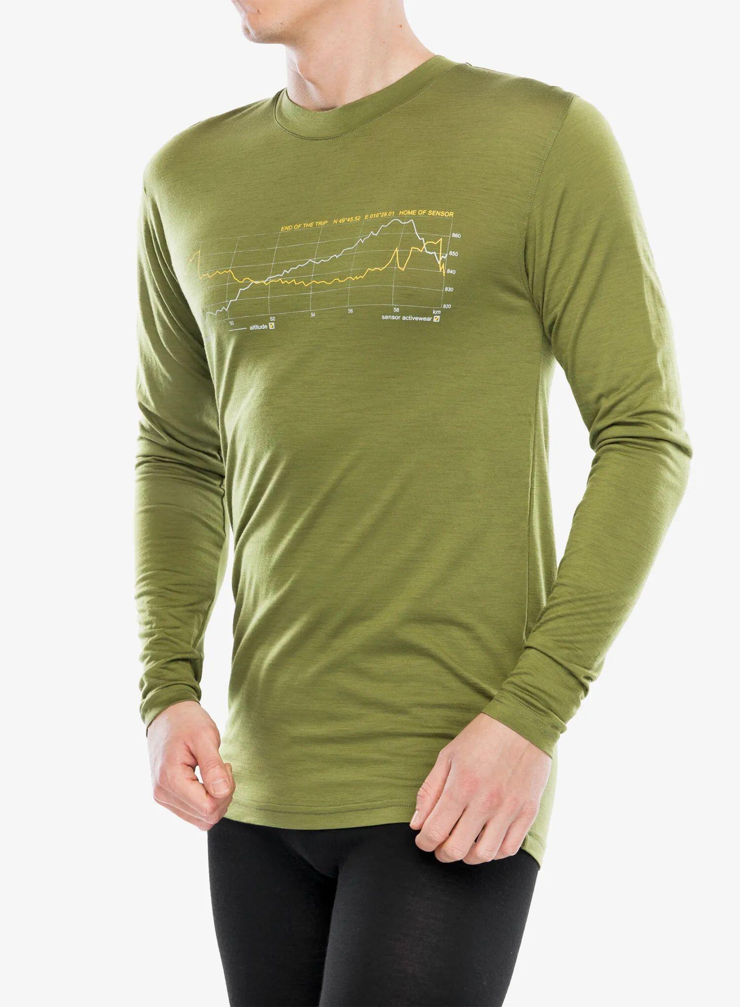 Termoaktywna bluza Sensor Merino Active PT Tee L/S 3/5