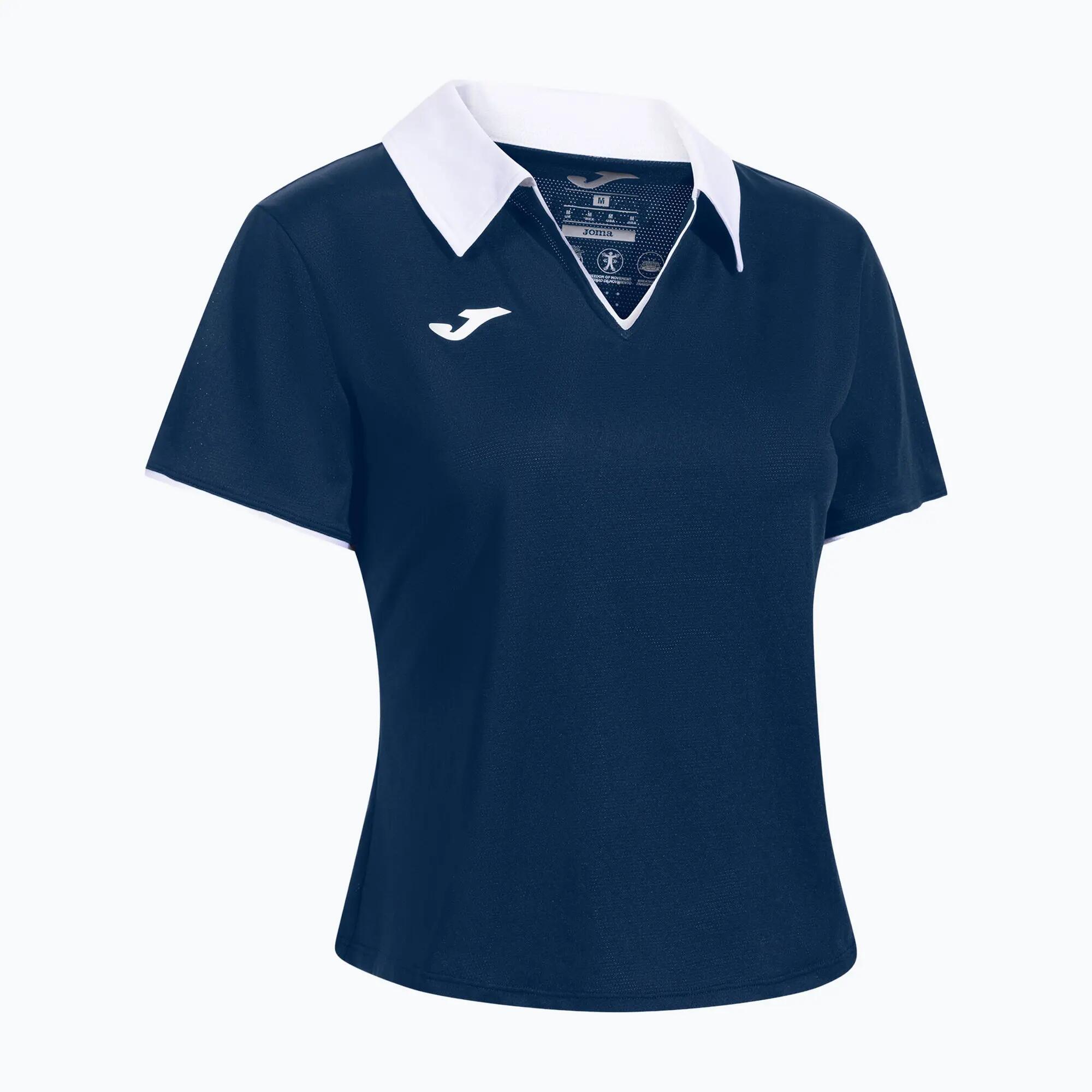 Koszulka polo tenisowa damska Joma Torneo Polo W 3/4