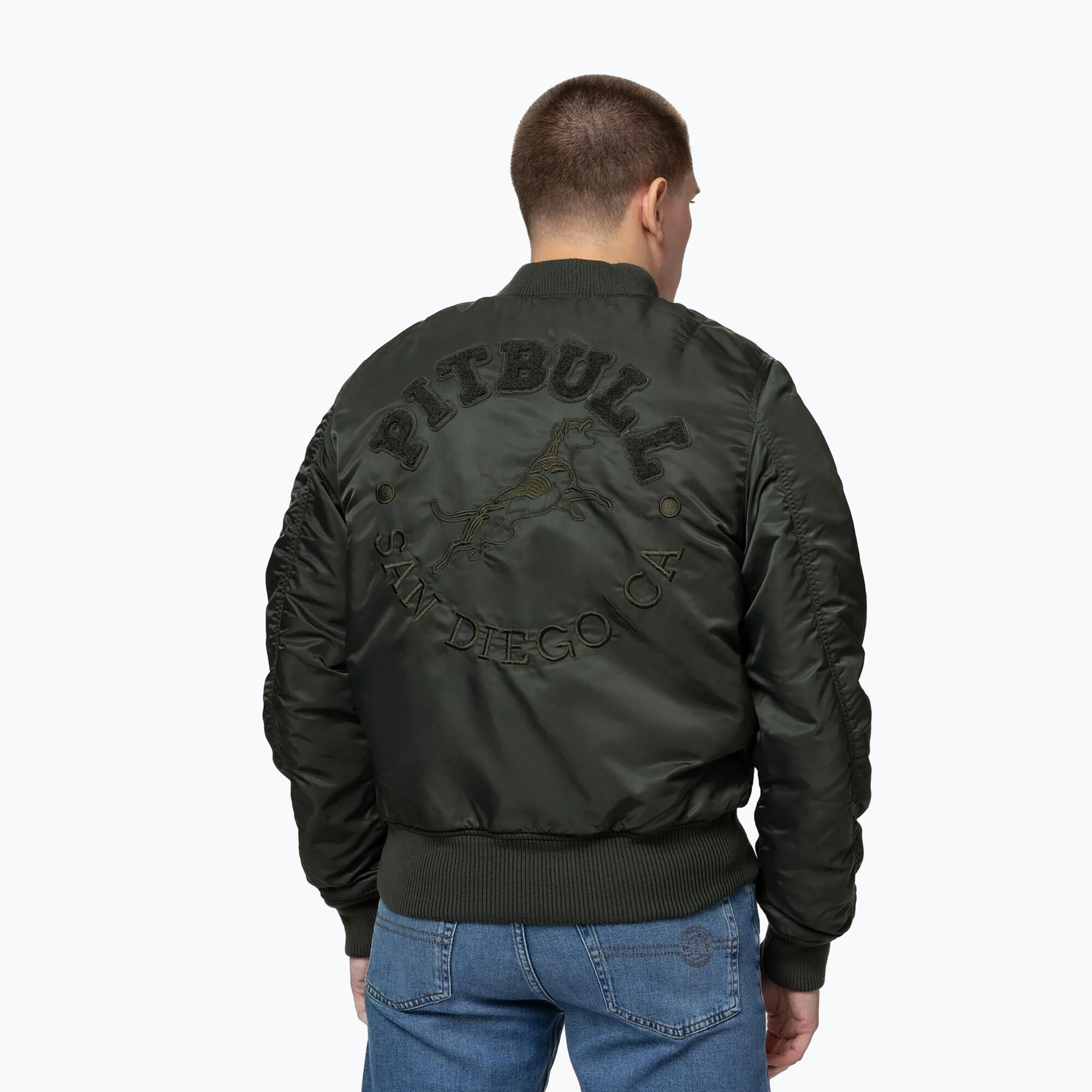 Kurtka męska Pitbull Hacket Washed Bomber 3/7