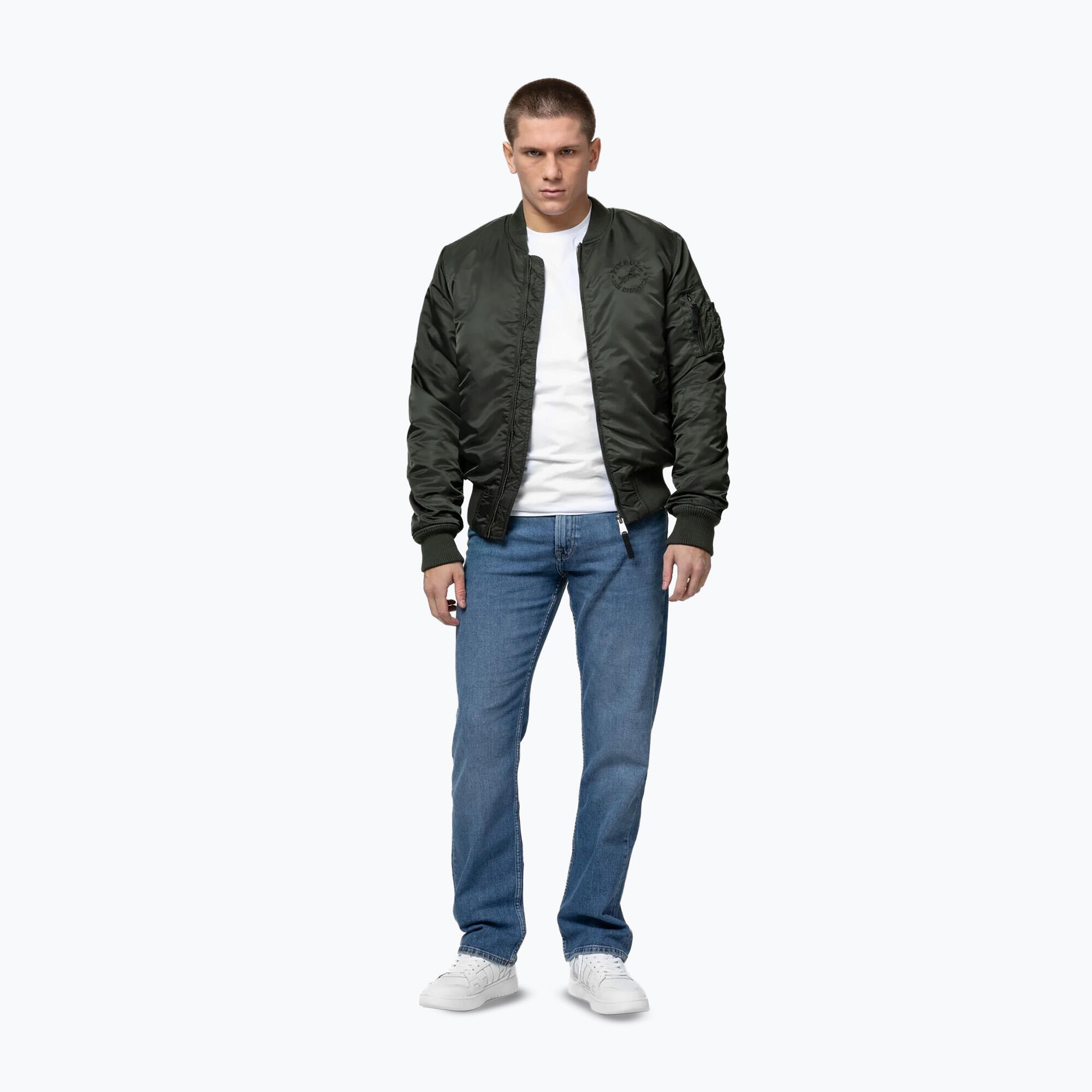 Kurtka męska Pitbull Hacket Washed Bomber 2/7