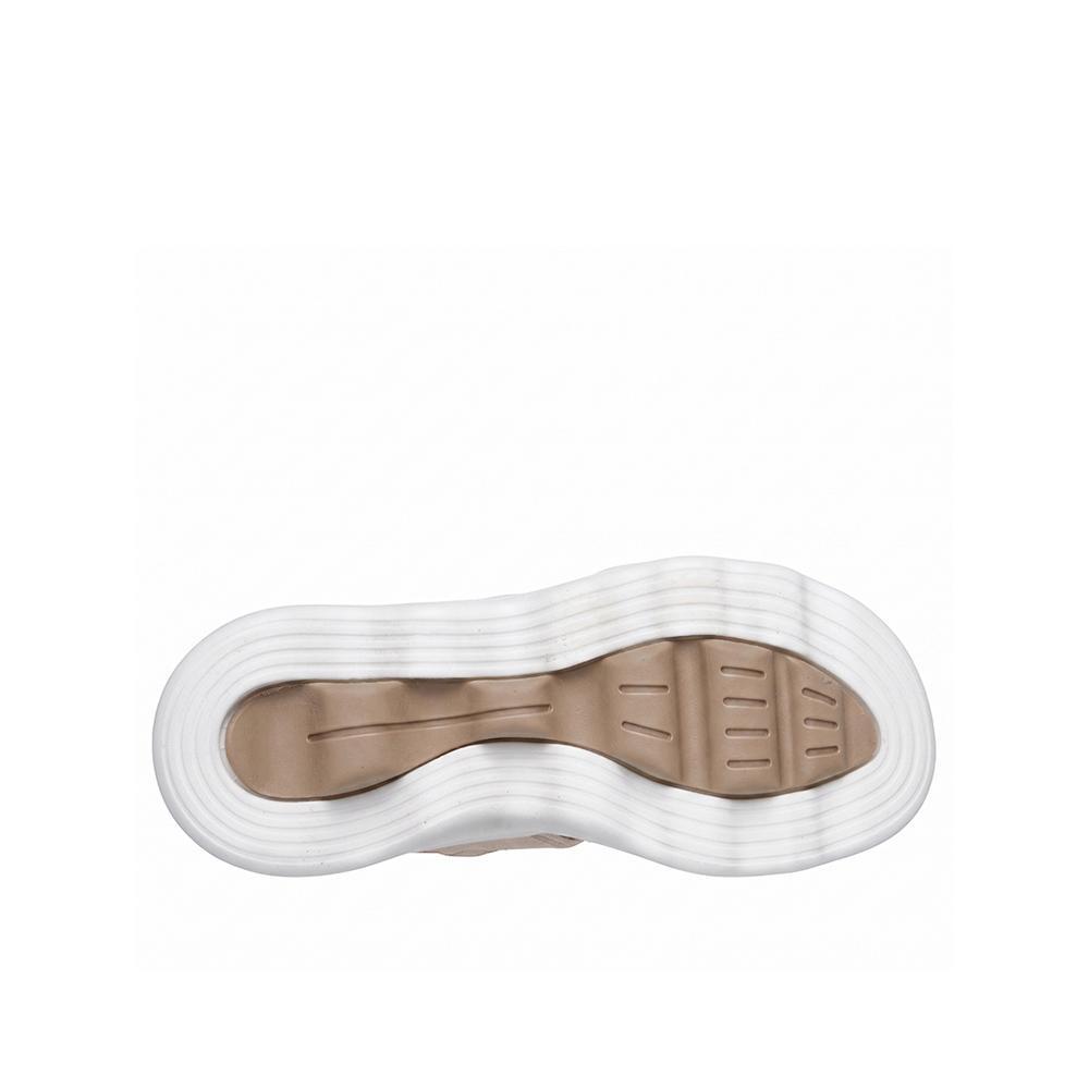 Sandalias Skechers Mujer Go Walk Massage Fit Beige 4/4