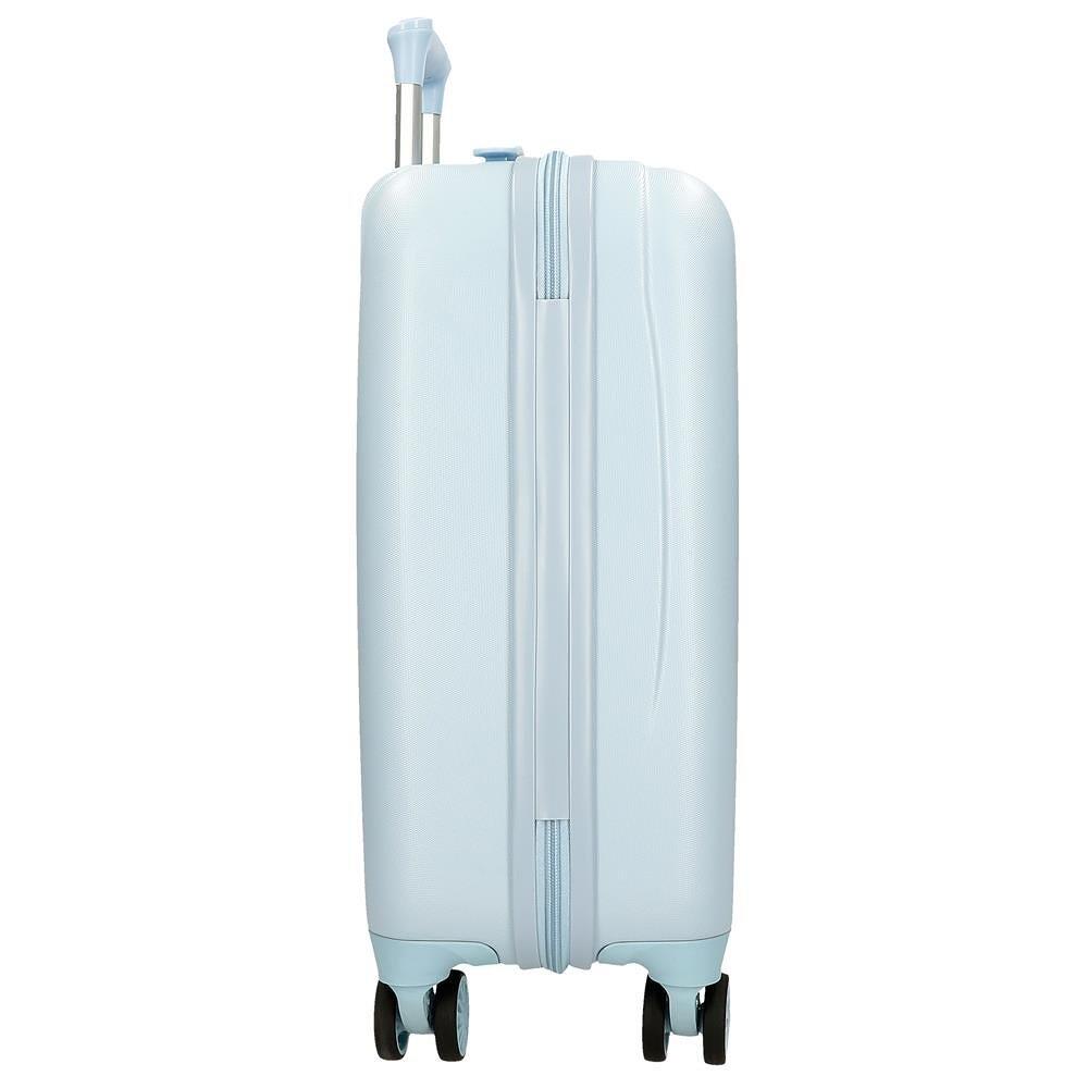 Valise cabine Mickey road trip ABS avec une capacidad de 28L bleu clair 3/5