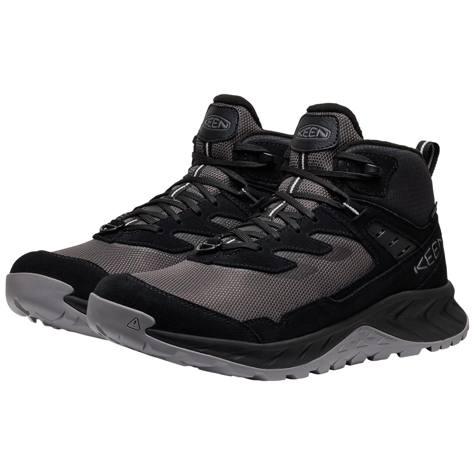 KEEN M Hightrail Mid Polar - nero/grigio acciaio 3/5