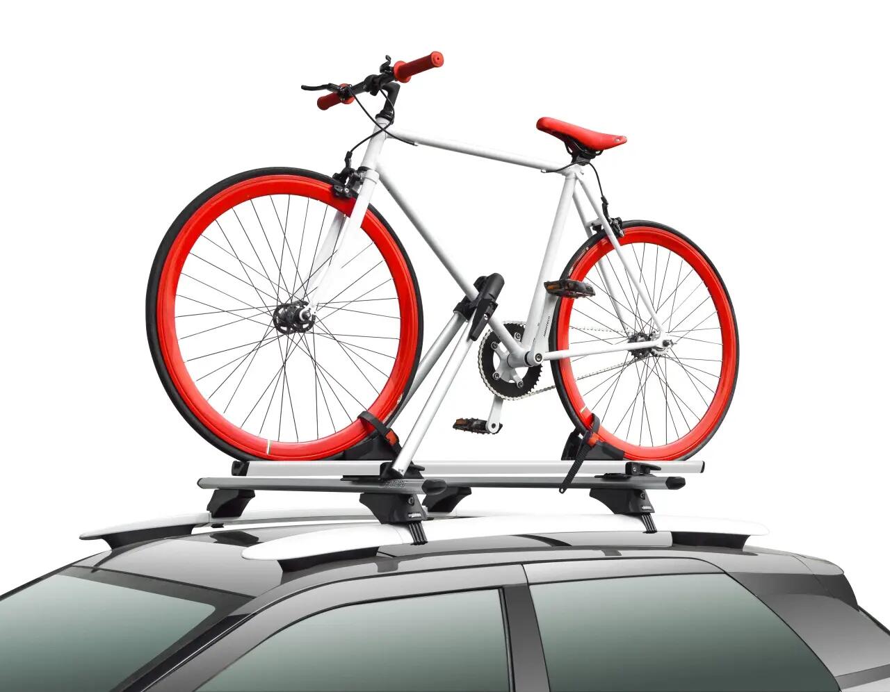 Packet 2 buc Suport bicicleta Menabo Juza Twin Pack cu prindere pe bare 4/7