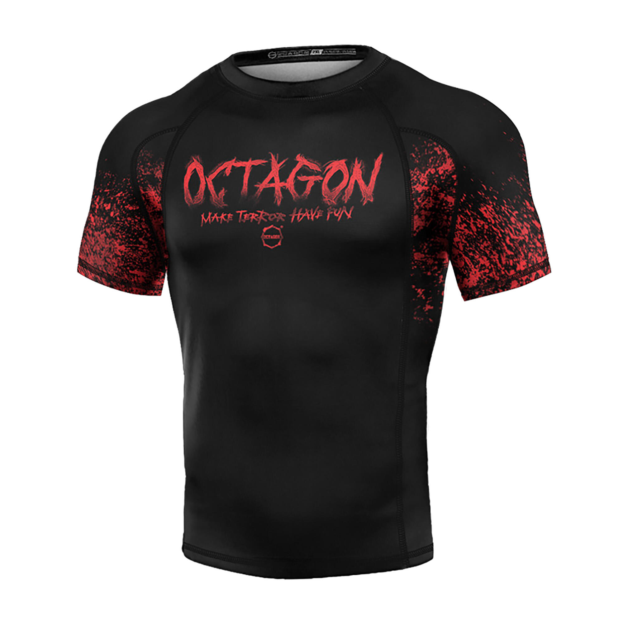 Rashguard męski Octagon Premium Make Terror Have Fun 3/3