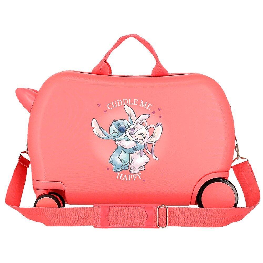 Valise enfant Stitch Adorable ABS avec une capacité de 24L corail 2/5