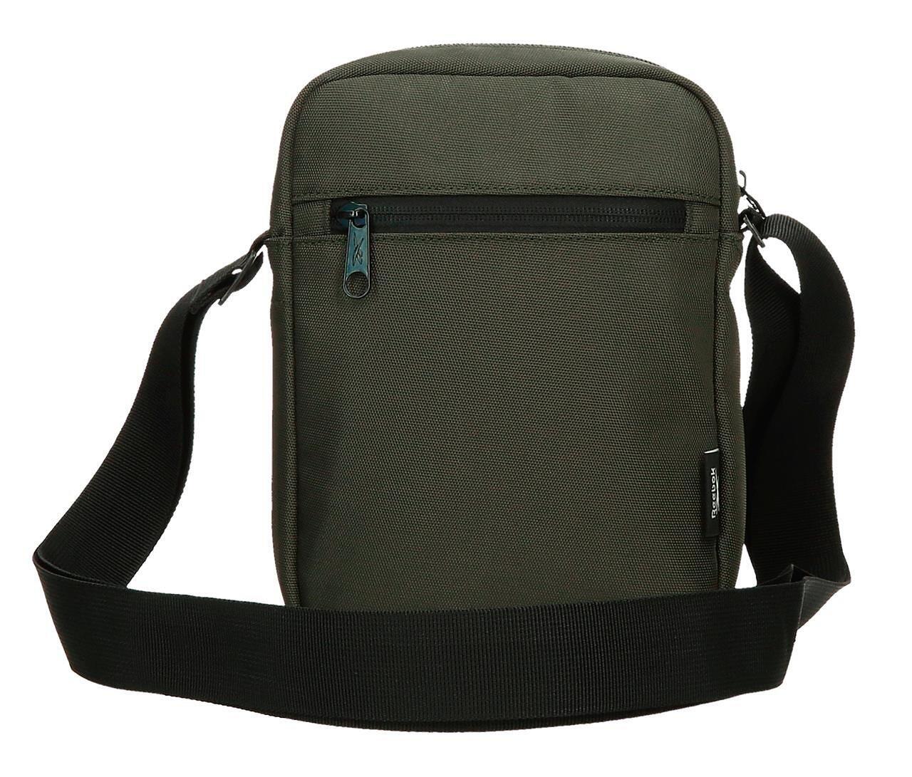 Bolsa tiracolo Reebok Houston 17x22x8 cm caqui 2/5