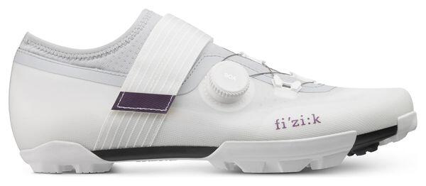 Zapatillas de MTB Fizik Ferox 2 Carbono Blanco/Gris claro 7/7