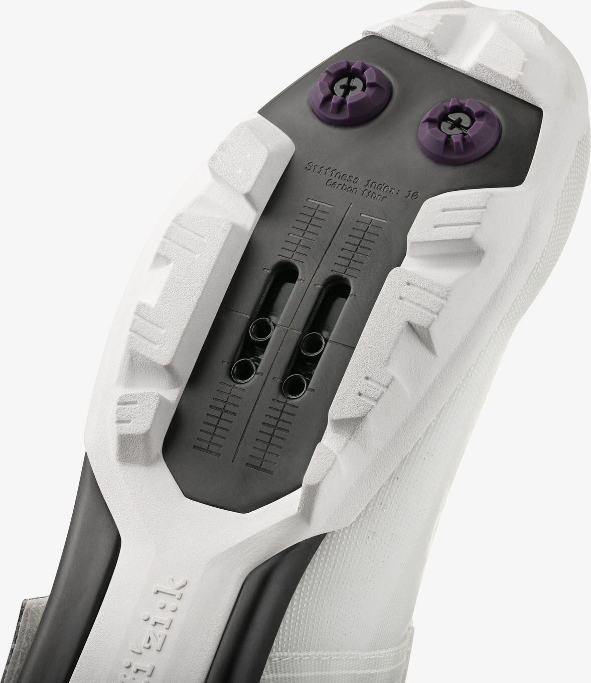 Zapatillas de MTB Fizik Ferox 2 Carbono Blanco/Gris claro 5/7