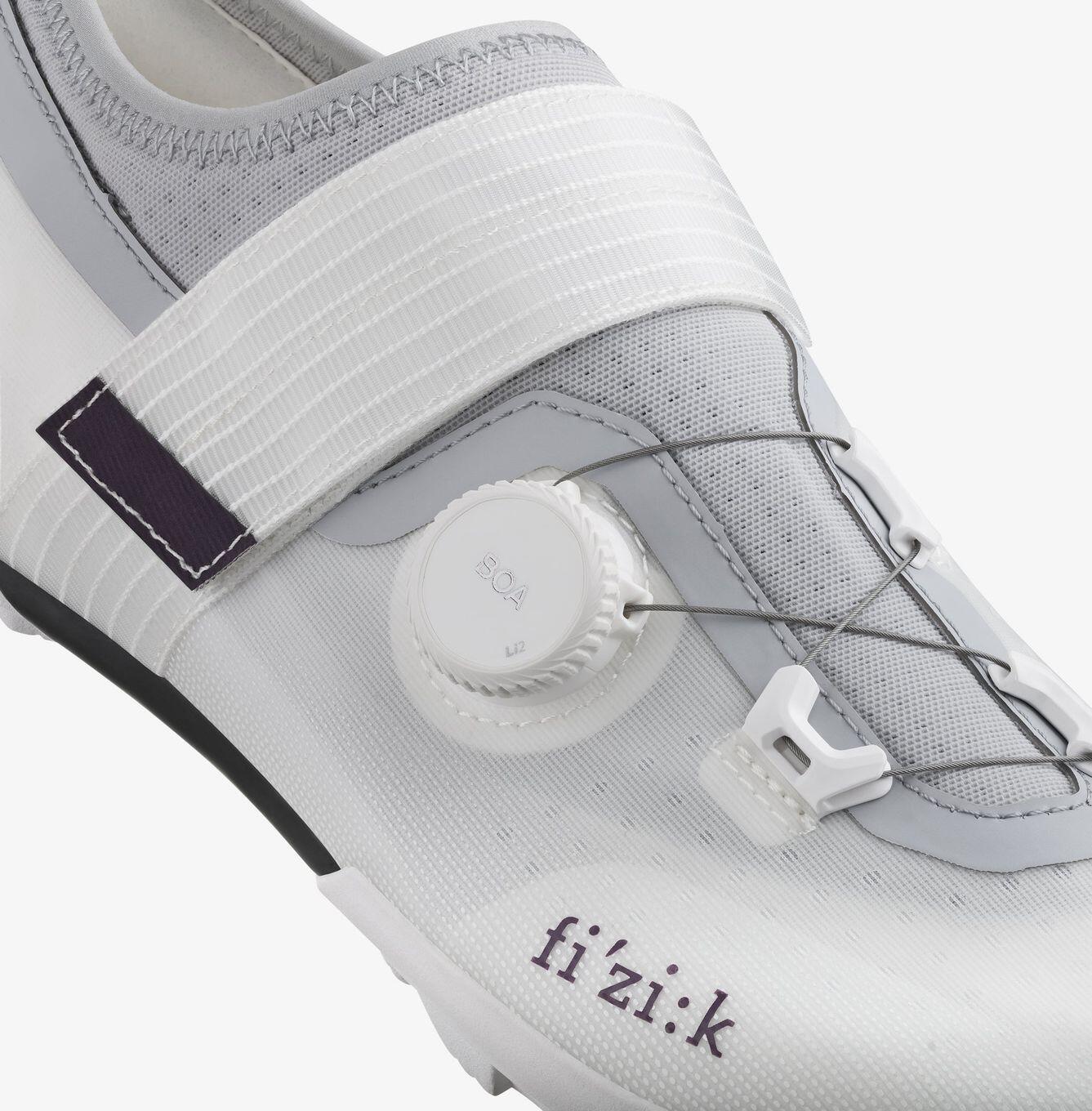 Zapatillas de MTB Fizik Ferox 2 Carbono Blanco/Gris claro 4/7