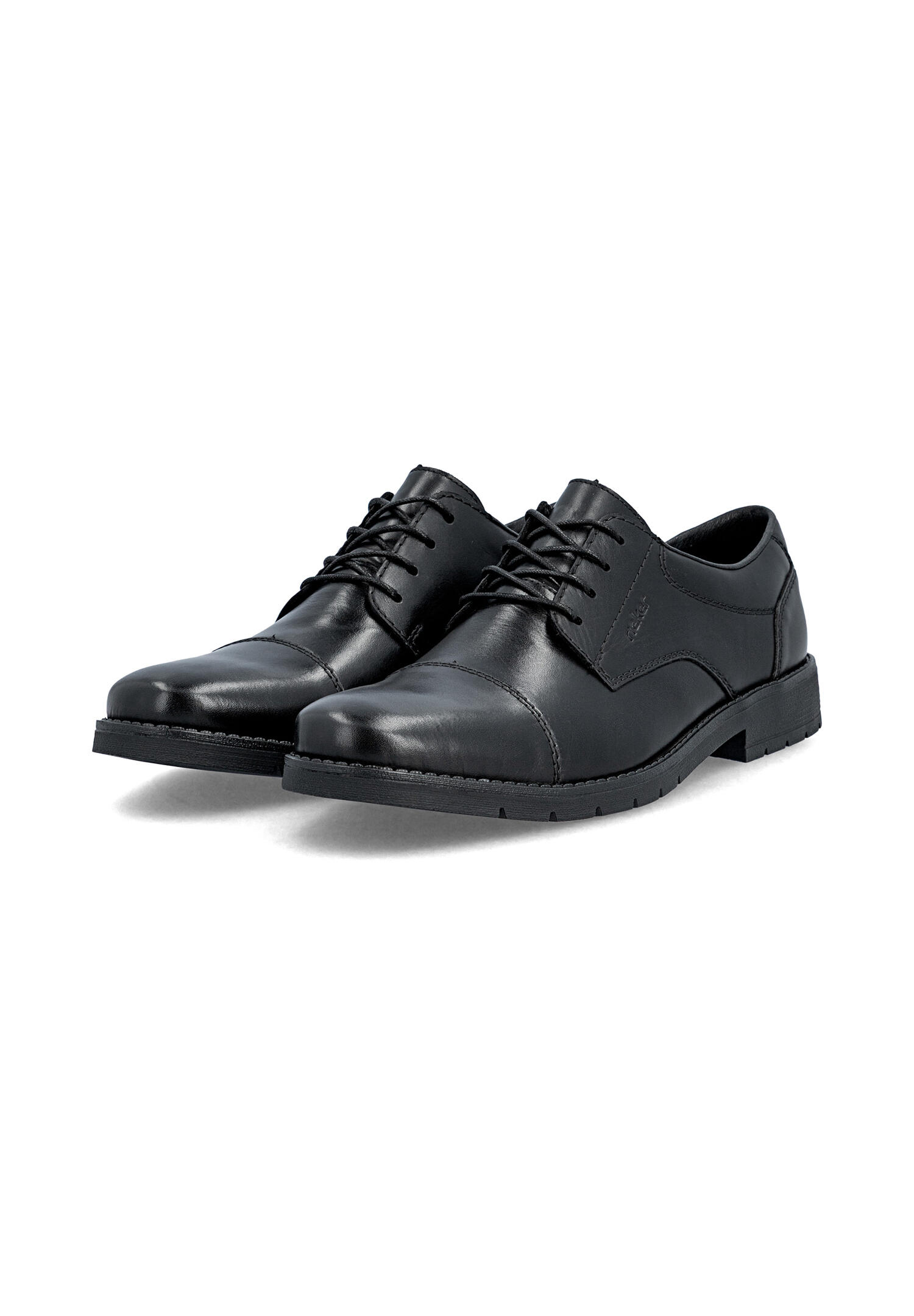 Rieker Herren Schnürschuh Halbschuh Leder 13901-00 Black 7/7