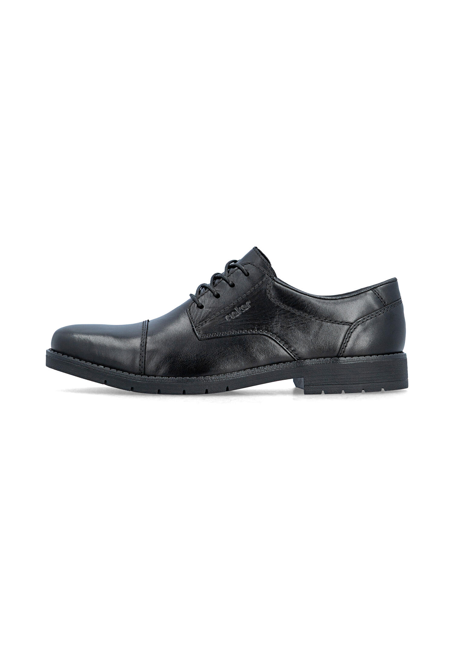 Rieker Herren Schnürschuh Halbschuh Leder 13901-00 Black 4/7