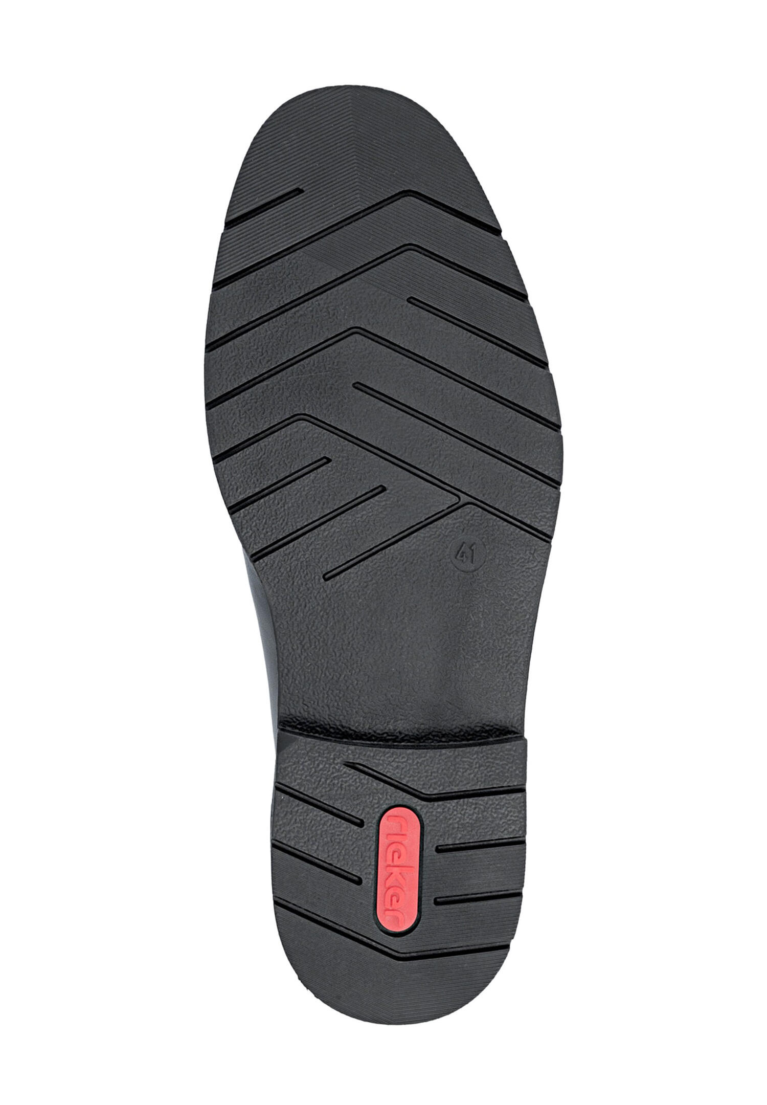 Rieker Herren Schnürschuh Halbschuh Leder 13901-00 Black 6/7