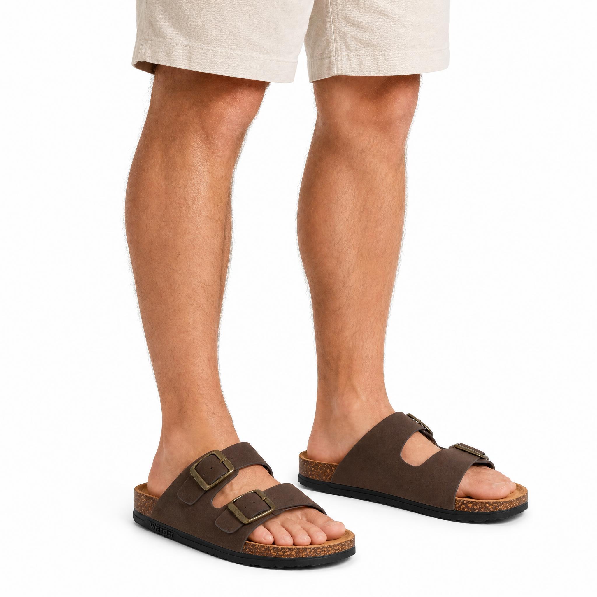 Klapki męskie Wrangler BELVILLE SLIDER MEN LOW 5/5
