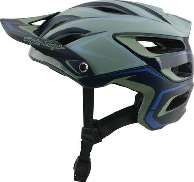 Troy lee designs a3 mips-mountainbikehelm, kleur: sage grey/blue