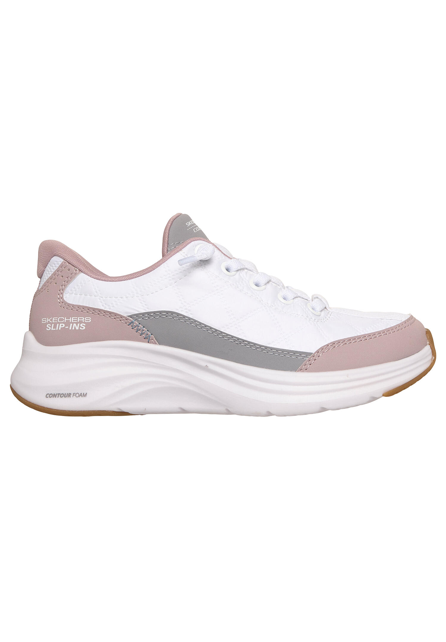 Skechers Damen Slip-ins Contour Foam Cozy Fit 303949L WLV Weiß Lavendel 2/7