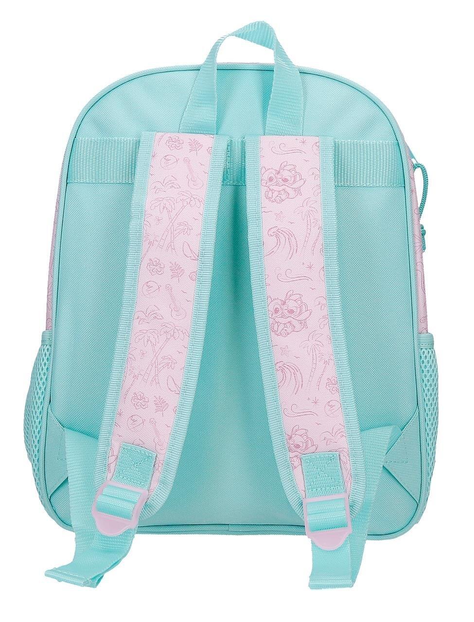 Mochila escolar Stitch Beach & love 27x33x11 cm turquesa 2/5