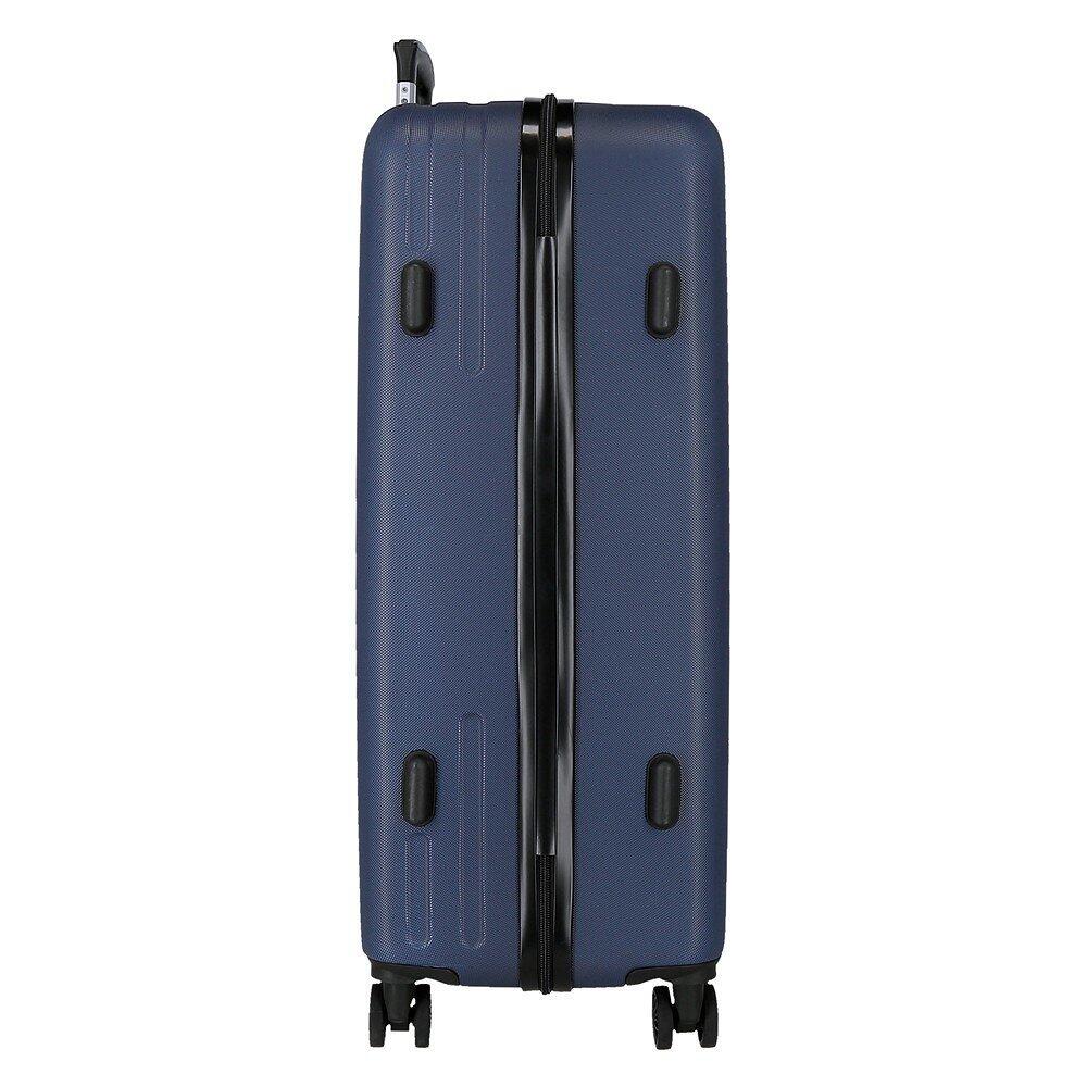 Valise moyenne Reebok Boston ABS capacité 56L marine 3/5