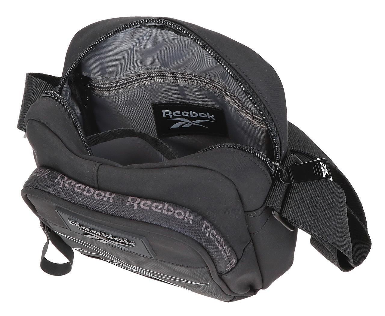 Bolsa tiracolo Reebok Columbus 15x20x6 cm preto 3/5