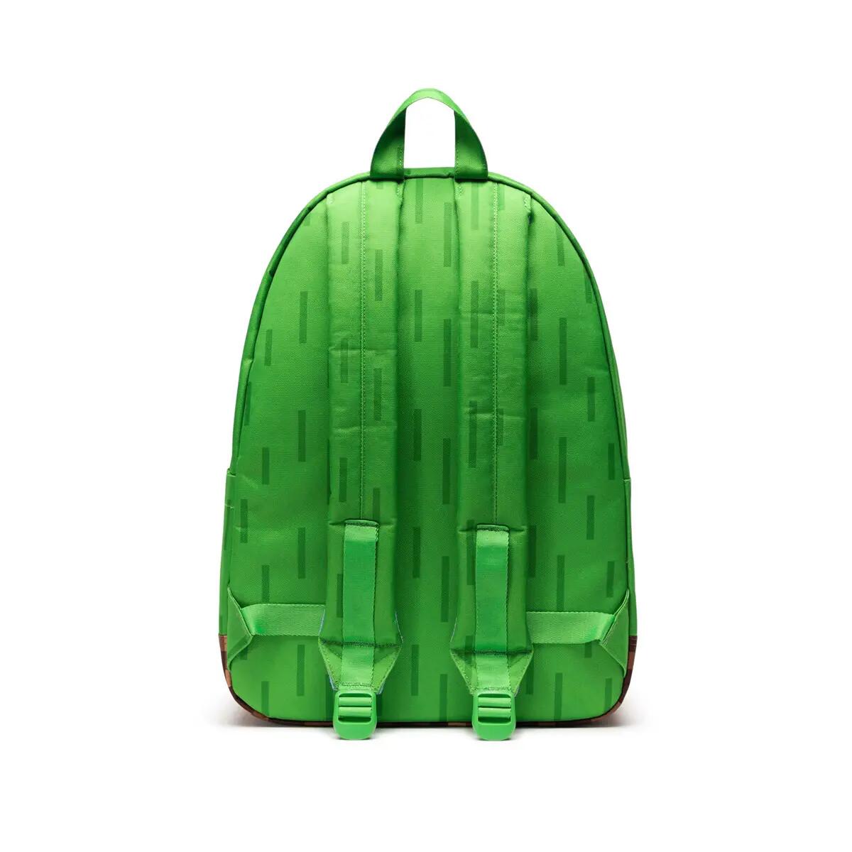 Sac à dos pour ordinateur 15/16" MINECRAFT CLASSIC XL 30L unisex vert fluo 4/4