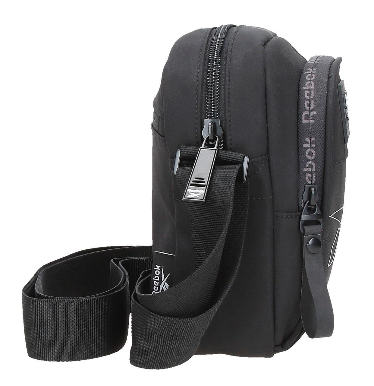 Bolsa tiracolo Reebok Columbus 15x20x6 cm preto 4/5