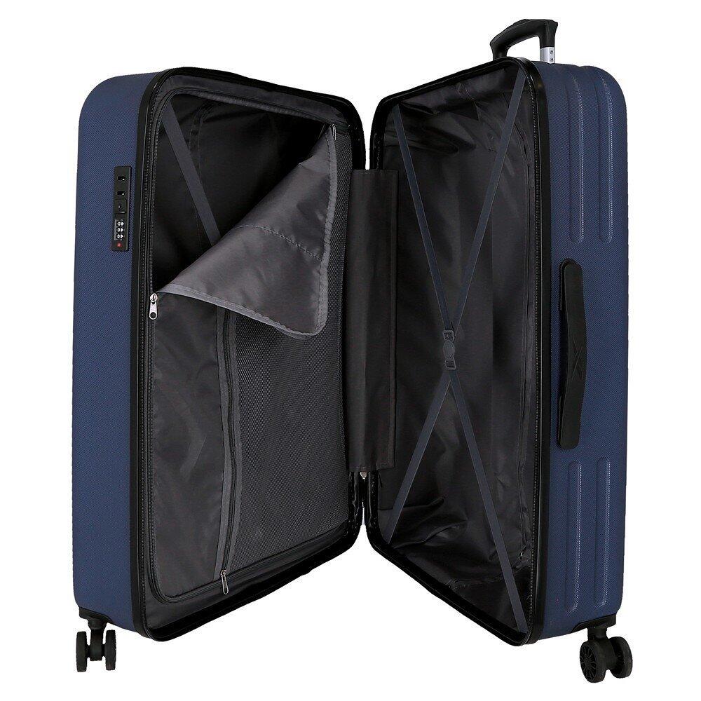 Valise moyenne Reebok Boston ABS capacité 56L marine 4/5