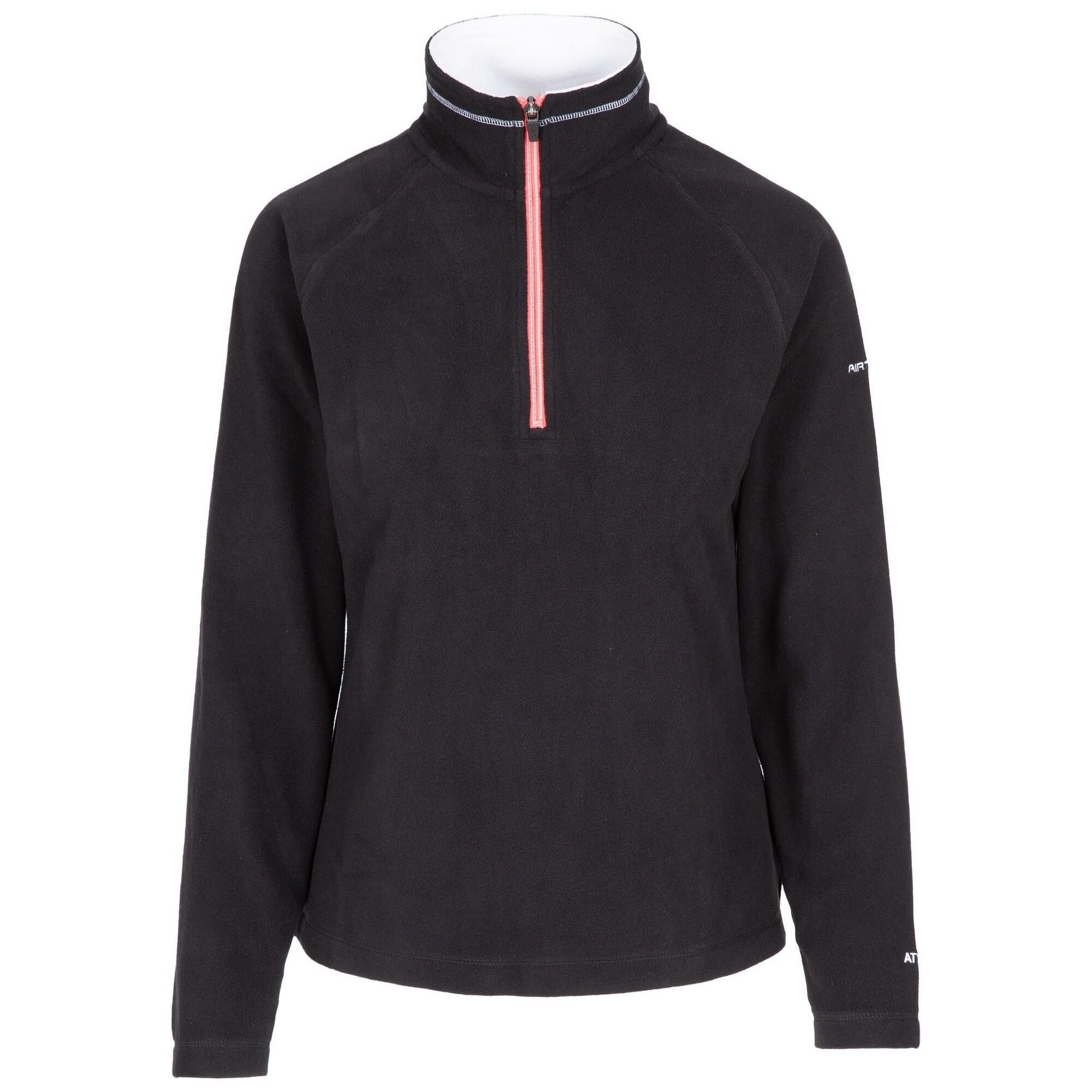 TRESPASS Womens/Ladies Skylar Fleece Top (Black/White)