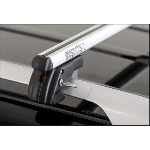 Tetőcsomagtartó Menabo Sherman Silver – Ford Transit Courier 2014+, 120 cm, 2 db 4/7