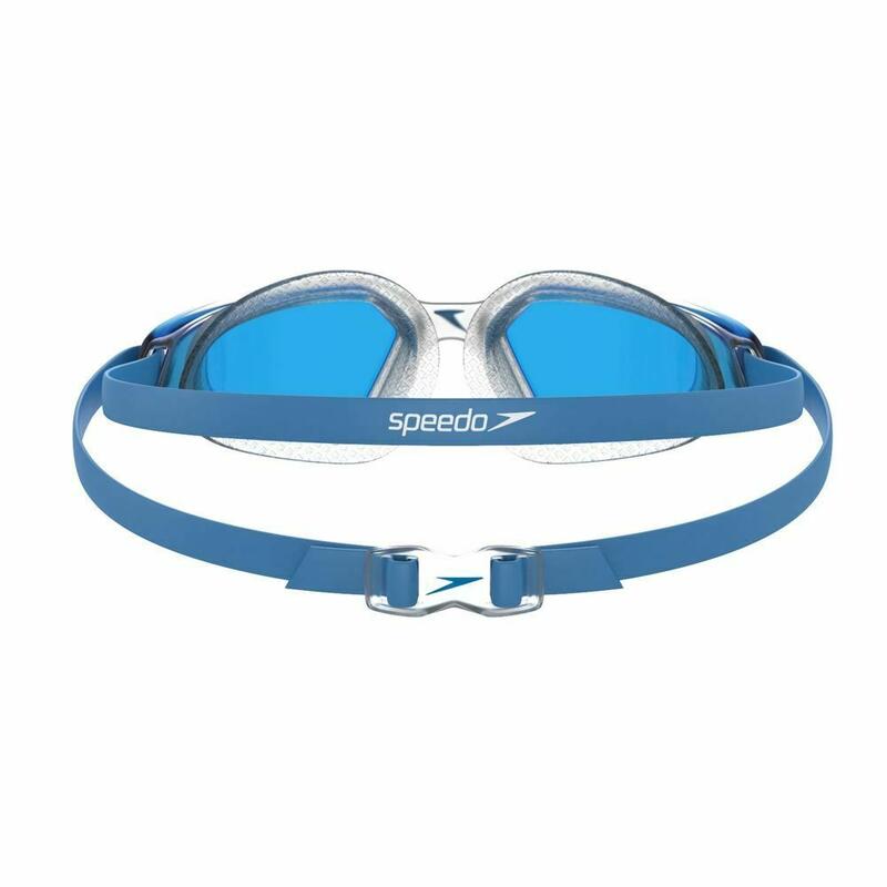 Lunettes de natation HYDROPULSE Unisexe (Transparent/bleu)