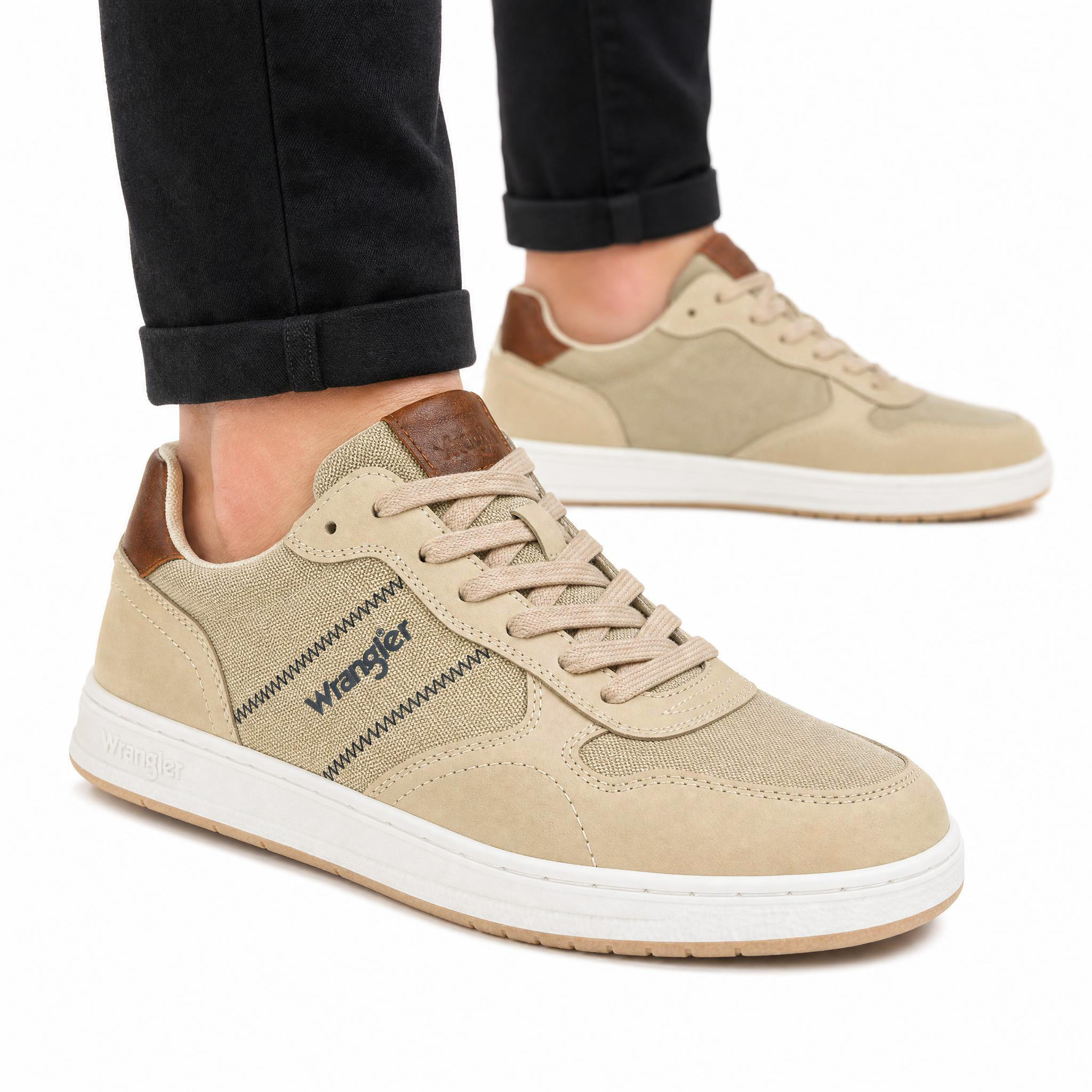 Buty męskie sportowe do chodzenia Wrangler RUSTY C MEN LOW