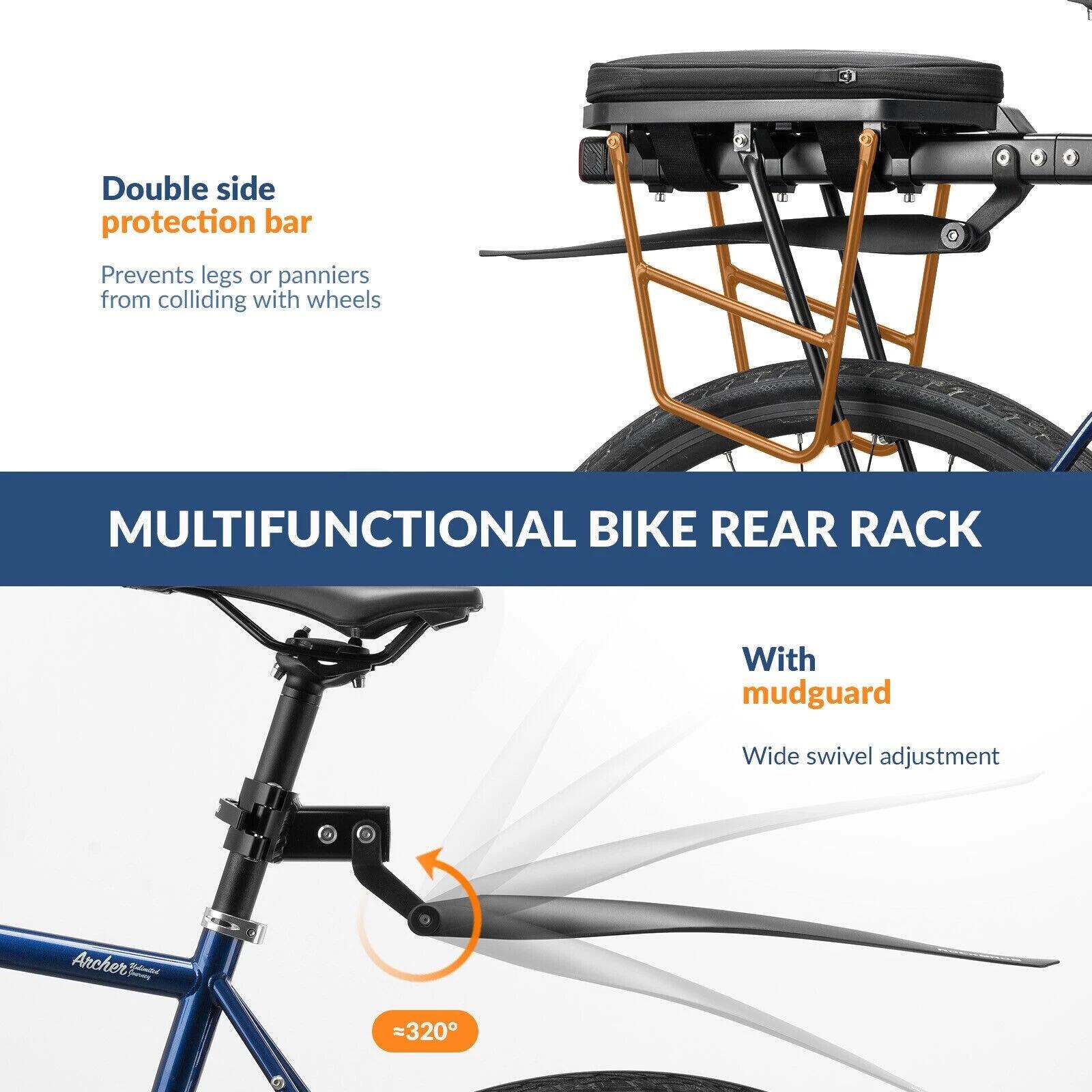 ROCKBROS Fahrrad Gepäckträger Schnellspanner 2/7