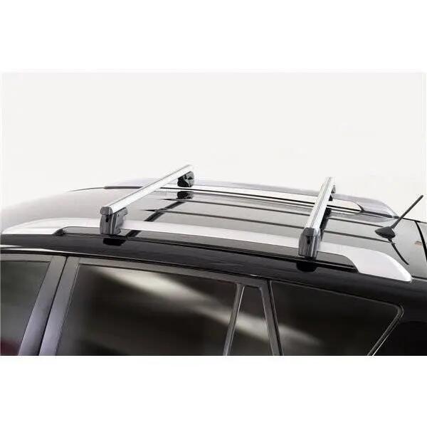 Tetőcsomagtartó Menabo Sherman Silver – Kia Rondo 2007-2013, hossz 120 cm, 2 db 3/7