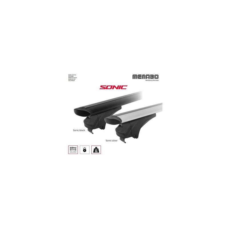 Menabo Sonic Silver XL - Audi A3 Sportback 2004-2012