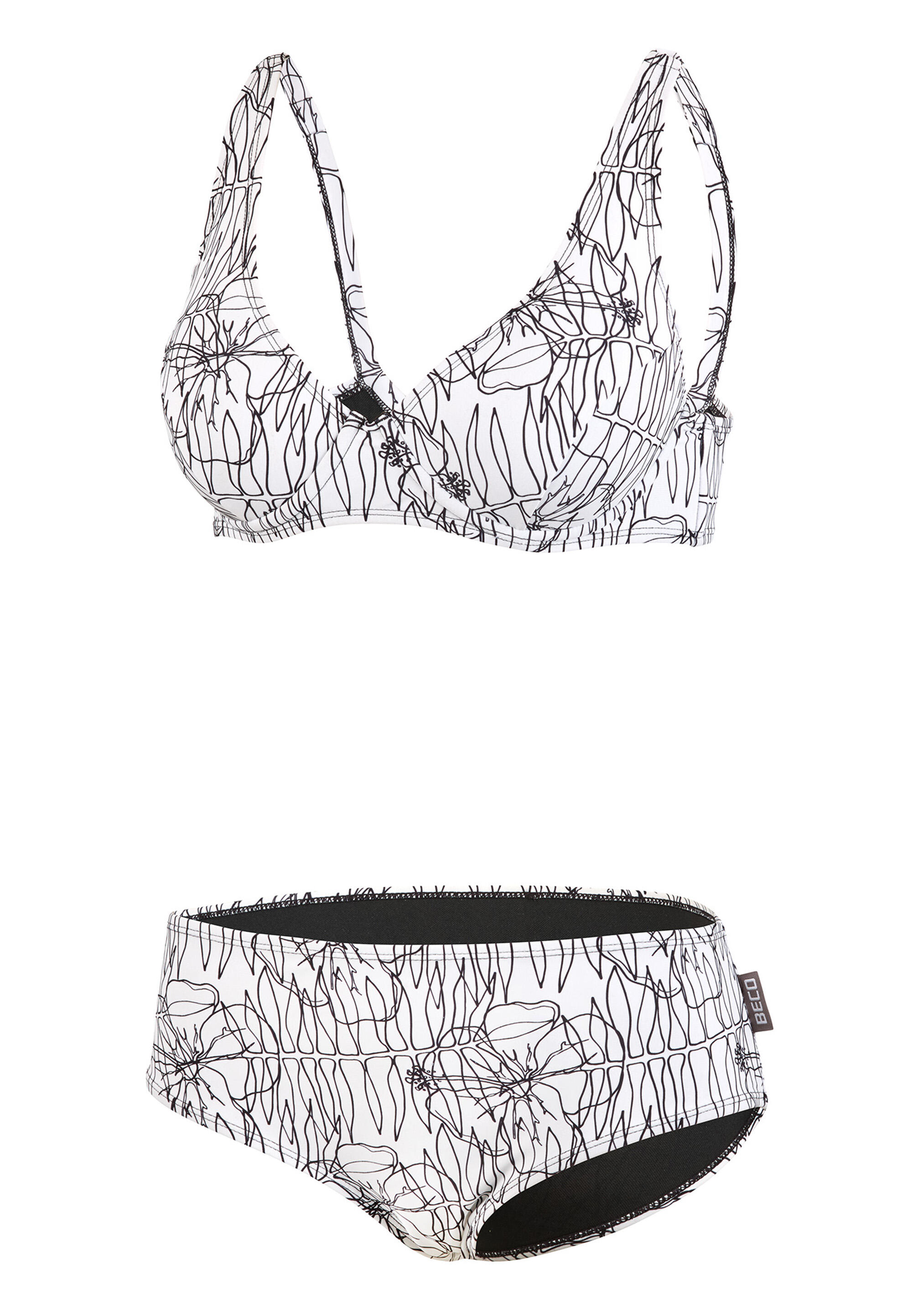 Bikini Flower Lines 2/5