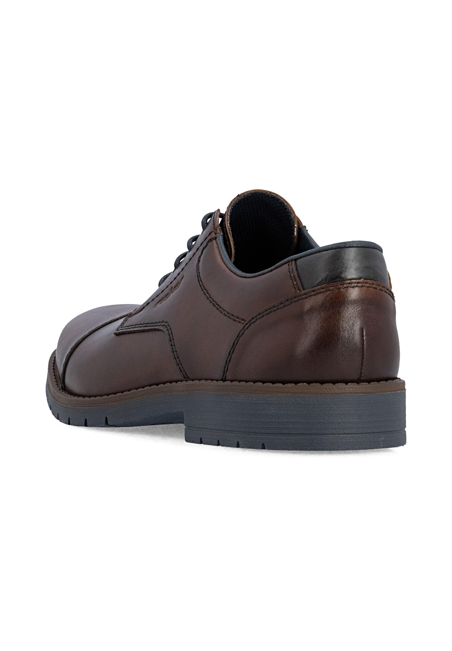 Rieker Herren Schnürschuh Halbschuh Leder 13901-25 Brown 2/7