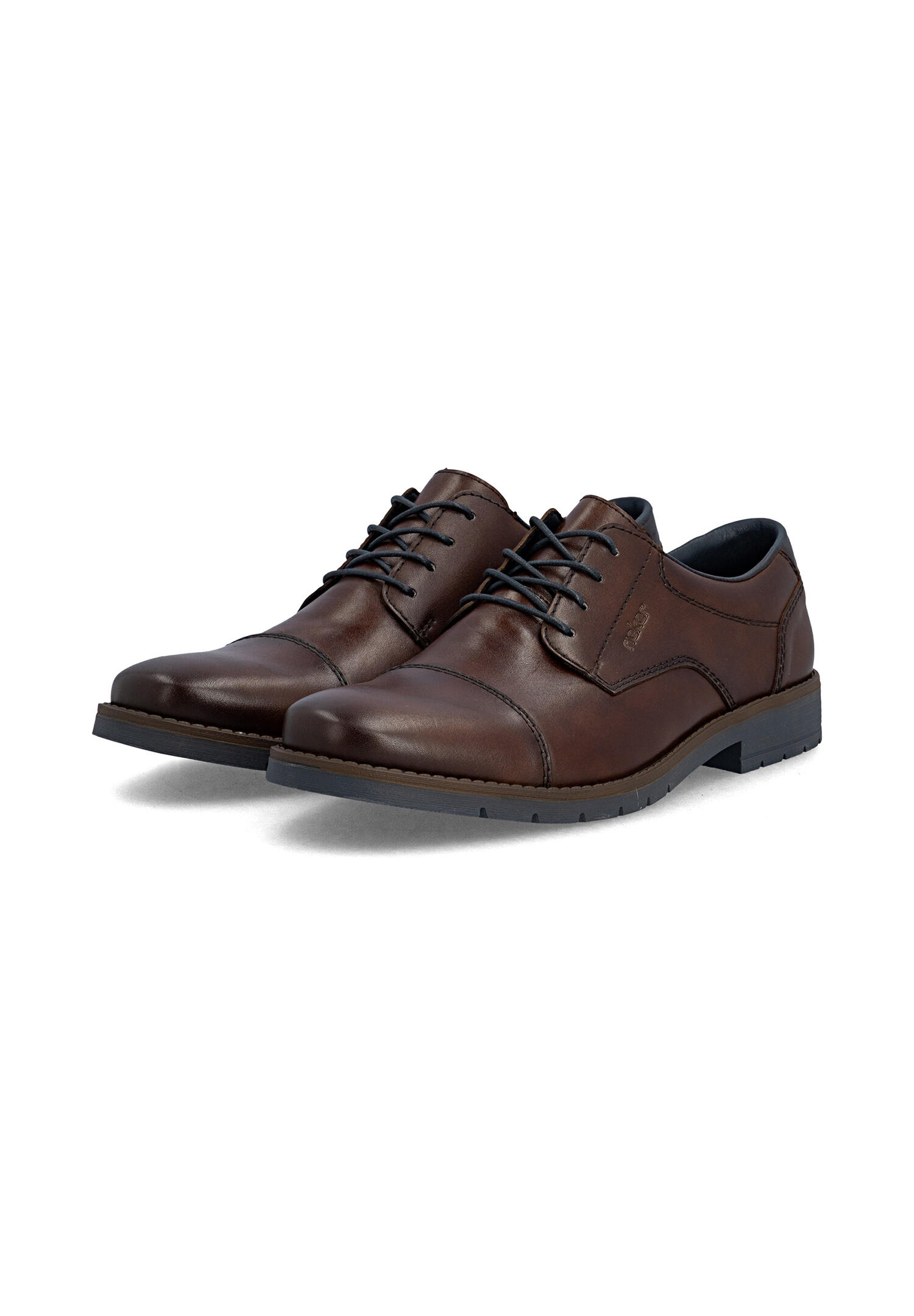 Rieker Herren Schnürschuh Halbschuh Leder 13901-25 Brown 7/7