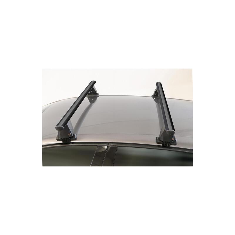 Bare transversale Menabo Delta Black pentru Mahindra KUV 100, 5 uși, 2016+