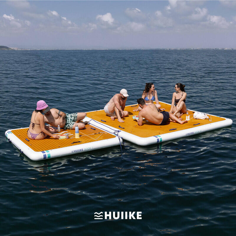 Plataforma Insuflável Antiderrapante 6 Pessoas, até 500 kg, 3,05 m, Branca 4/8