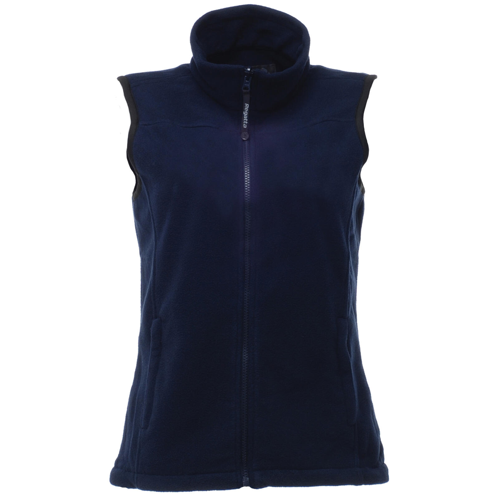 HABER Giacca in pile senza maniche da donna (blu navy)