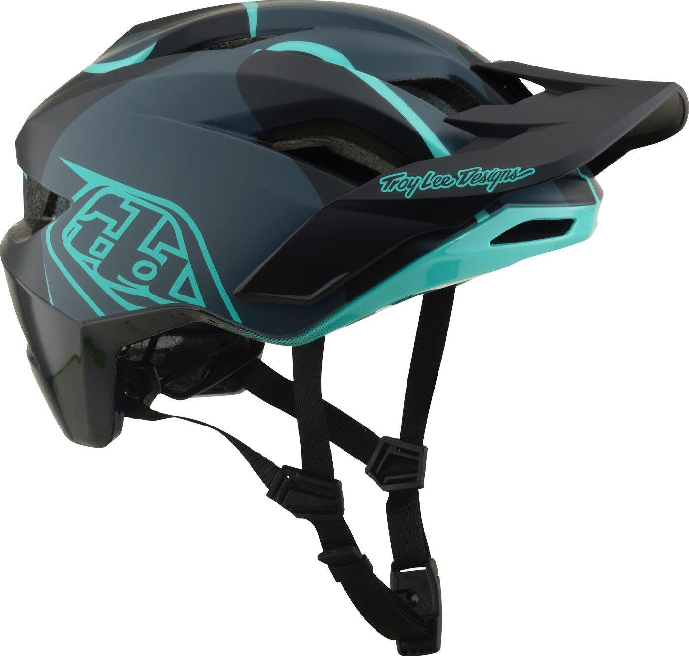 Troy Lee Designs Flowline SE Mips-muts voor mountainbiken, Badge Carbon, Real Te 6/7