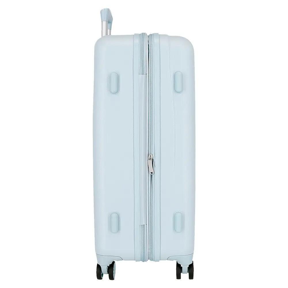 Valise moyenne Stitch playful ABS avec une capacité de 56L bleu clair 3/5