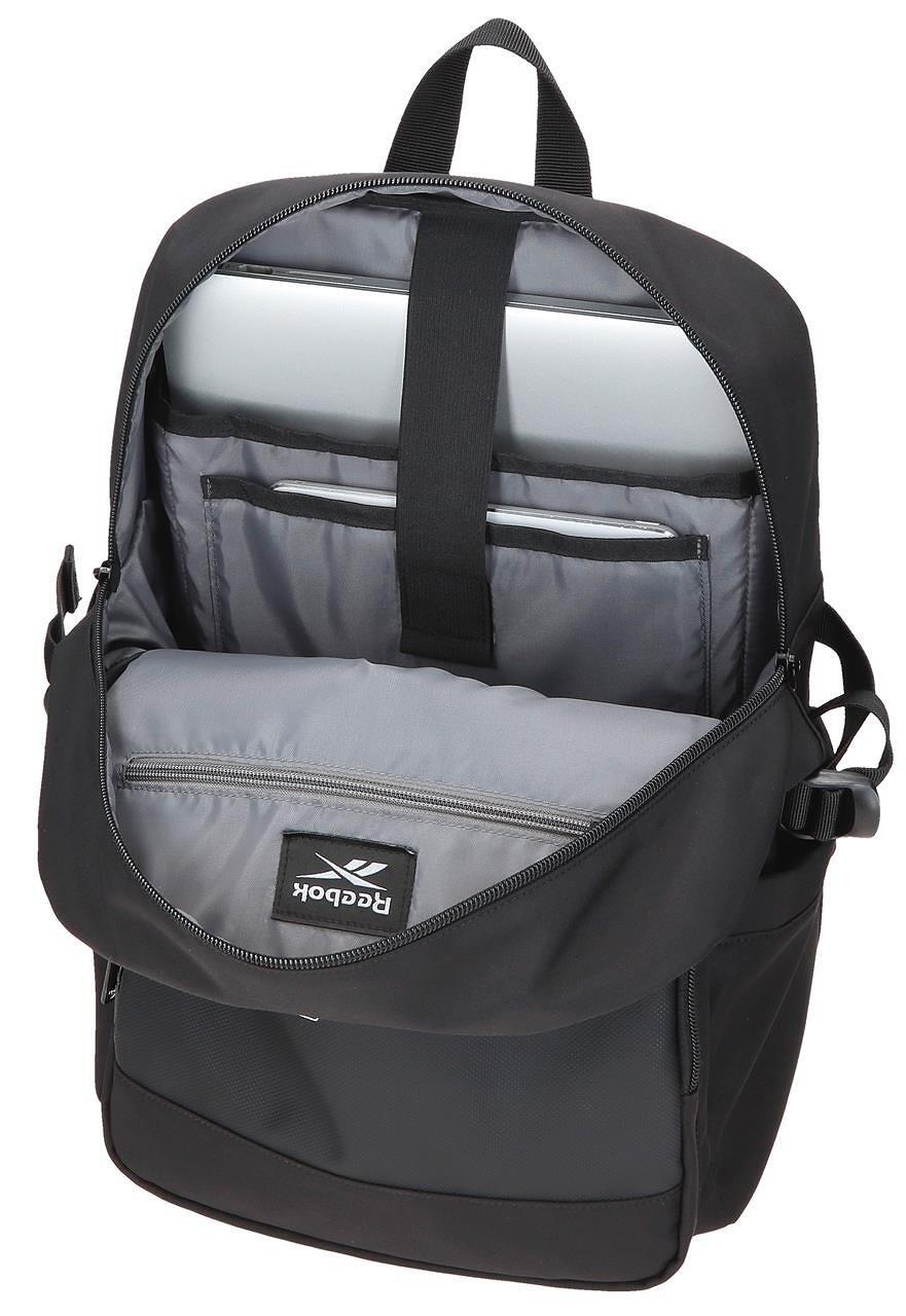 Zaino porta computer Reebok Columbus 28x16x40 cm nero 3/5